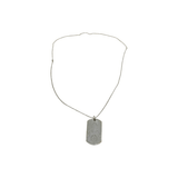 Chrome Hearts One World One Piece Dog Tag Chain