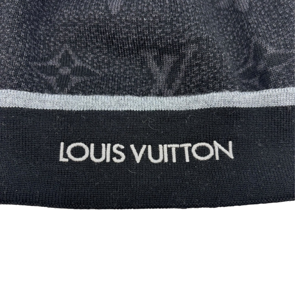 Louis Vuitton My Monogram Eclipse Black Beanie