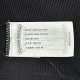 Chrome Hearts Scroll Logo Ribbed Tank Top Black
