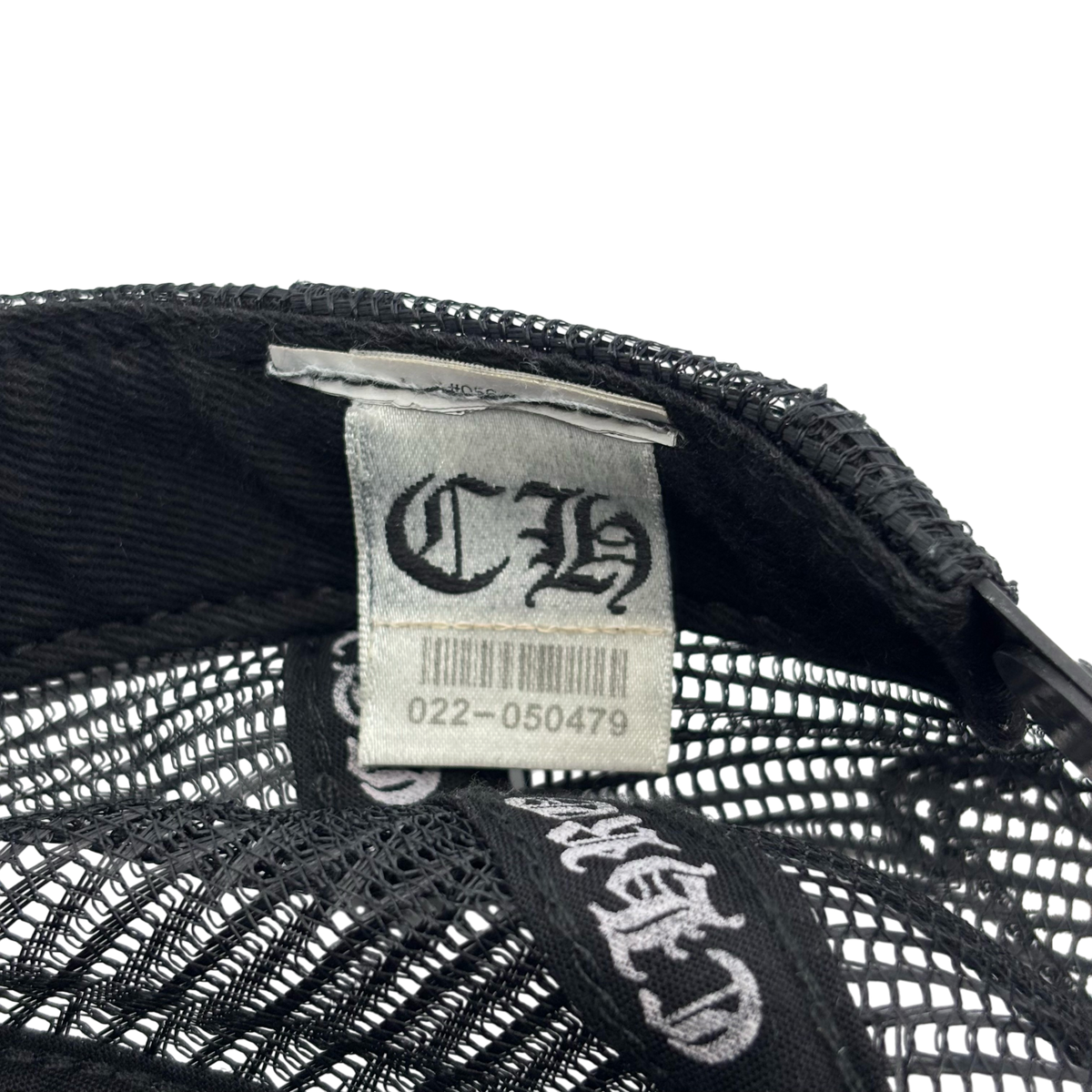Chrome Hearts Chomper Hollywood Trucker Hat Black/Black