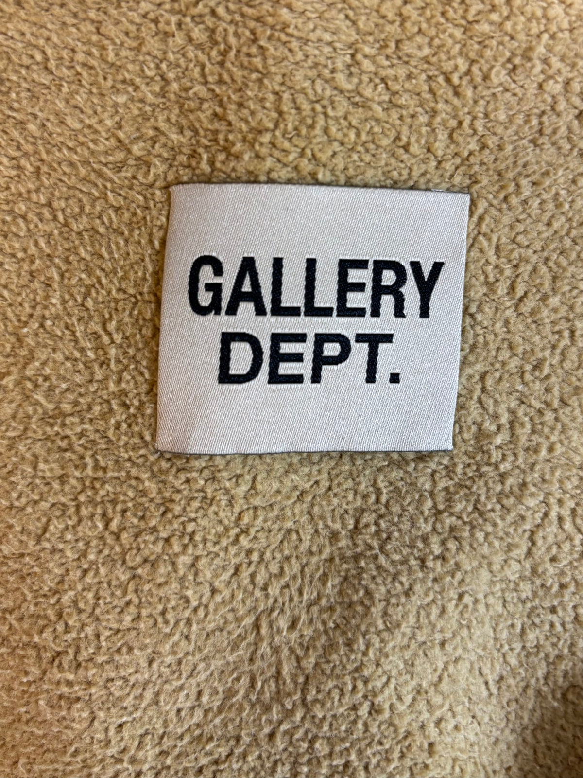 Gallery Dept. French Zip Hoodie Tan