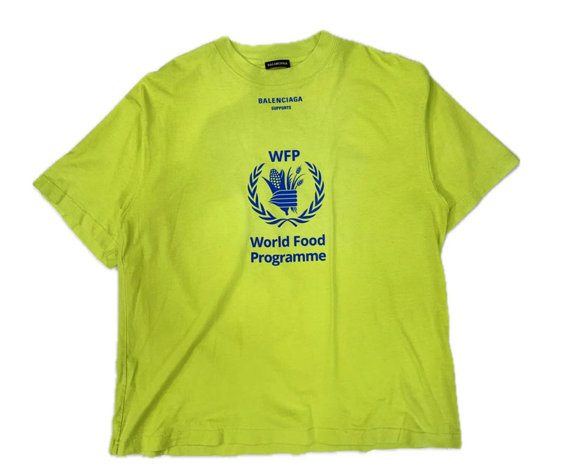 Balenciaga WFP Tee "Neon Green"