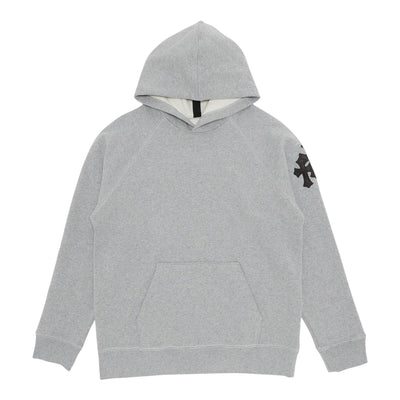 Chrome Hearts Paper Jam Cross Hoodie Grey