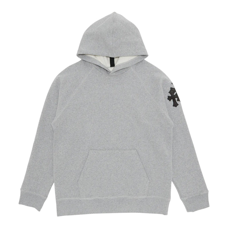 Chrome Hearts Paper Jam Cross Hoodie Grey