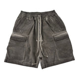 Rick Owens Cargo Bela Shorts Dark Dust