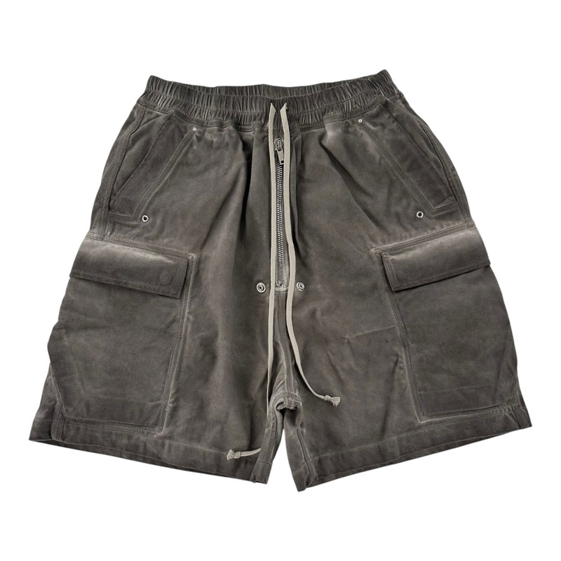 Rick Owens Cargo Bela Shorts Dark Dust