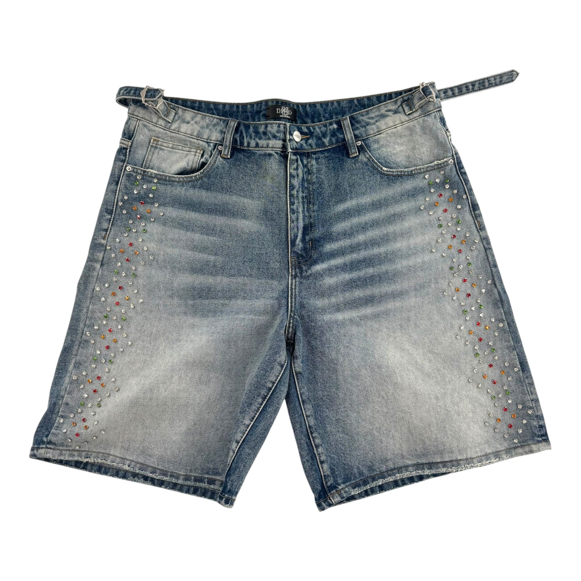 HMDD Jewel Jorts Lightwash