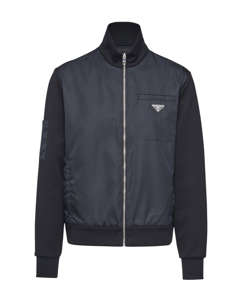 Prada Re-Nylon Windbreaker Black