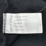 Chrome Hearts Horse Shoe Floral Hoodie Black