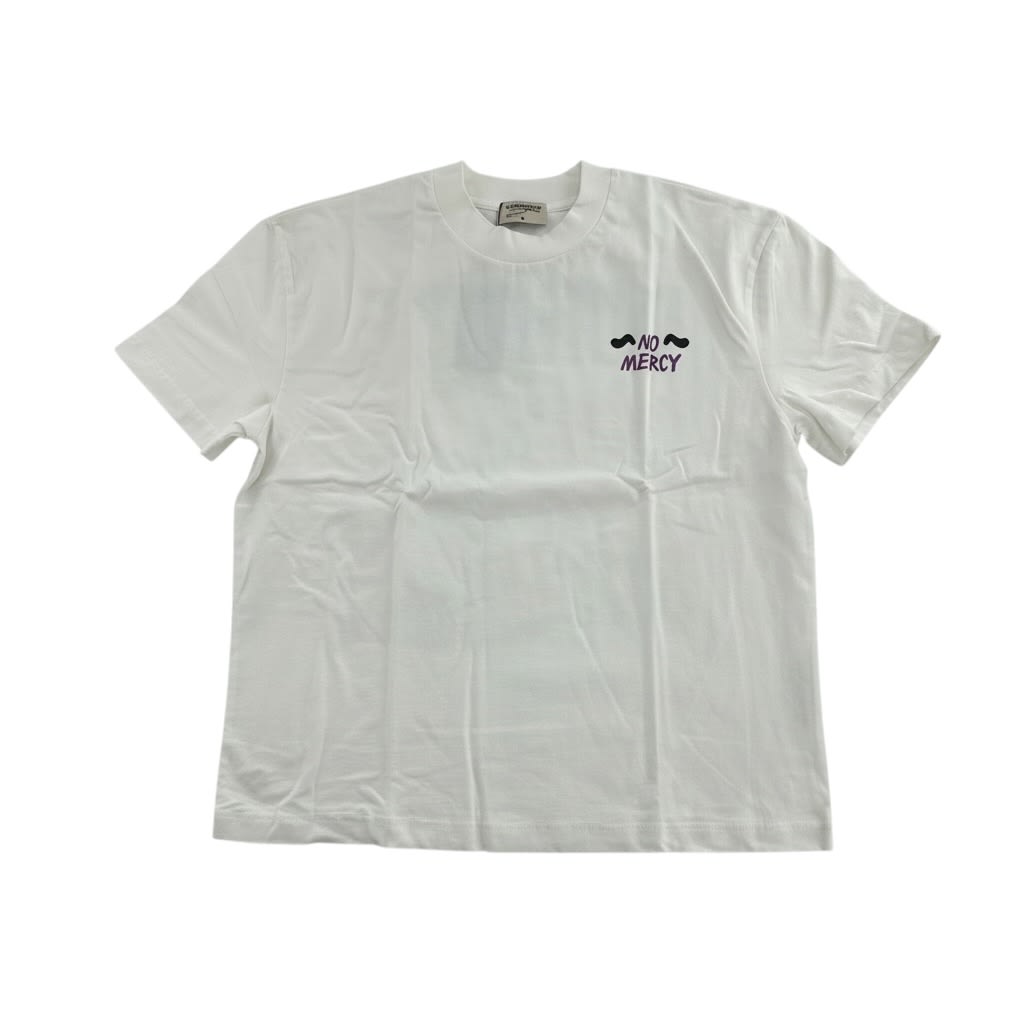 Commons No Mercy Pup Tee White