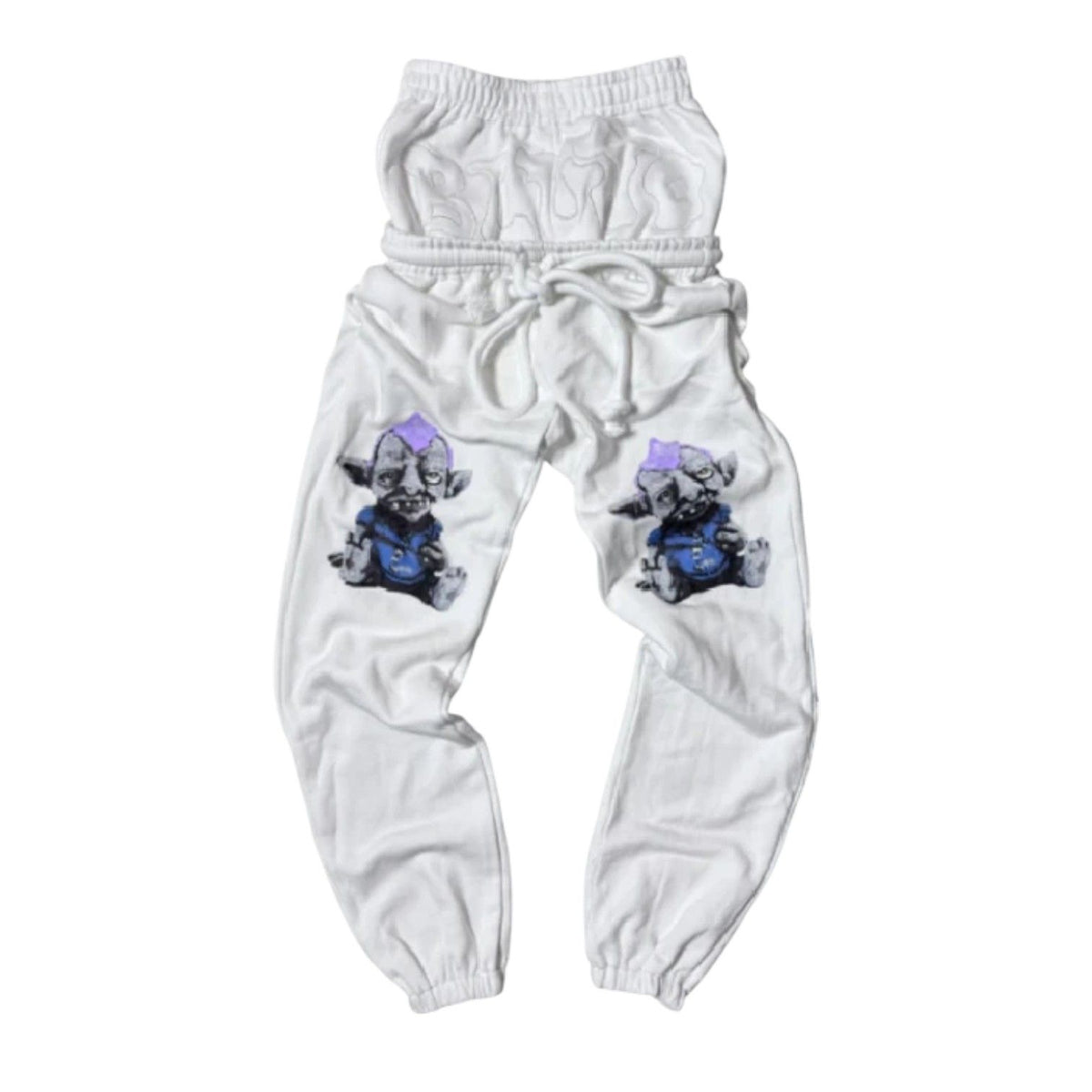Billionaire Studios Binky Troll Sagging Sweatpants "White"