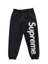 Supreme Satin Applique Sweatpant Black