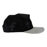 Chrome Hearts Cross Patch Hat Black Grey