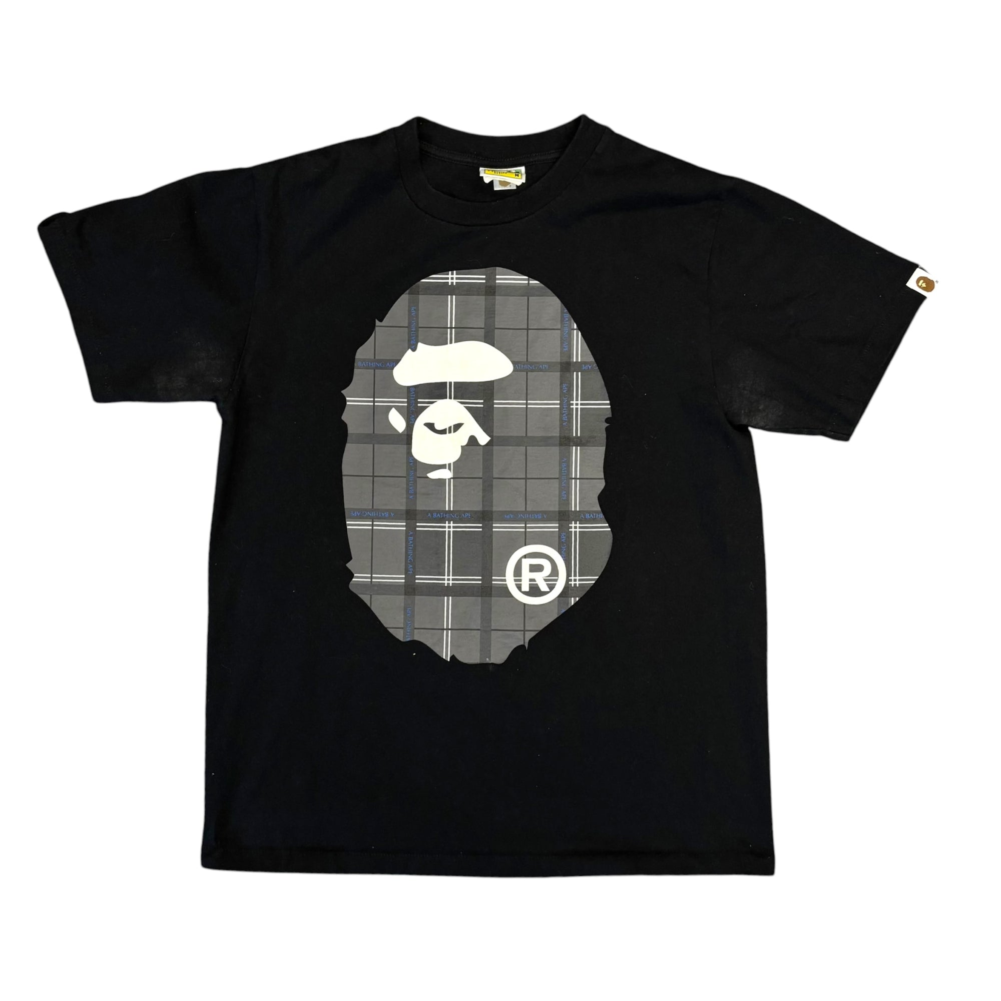 Bape Ape Head Tee Black