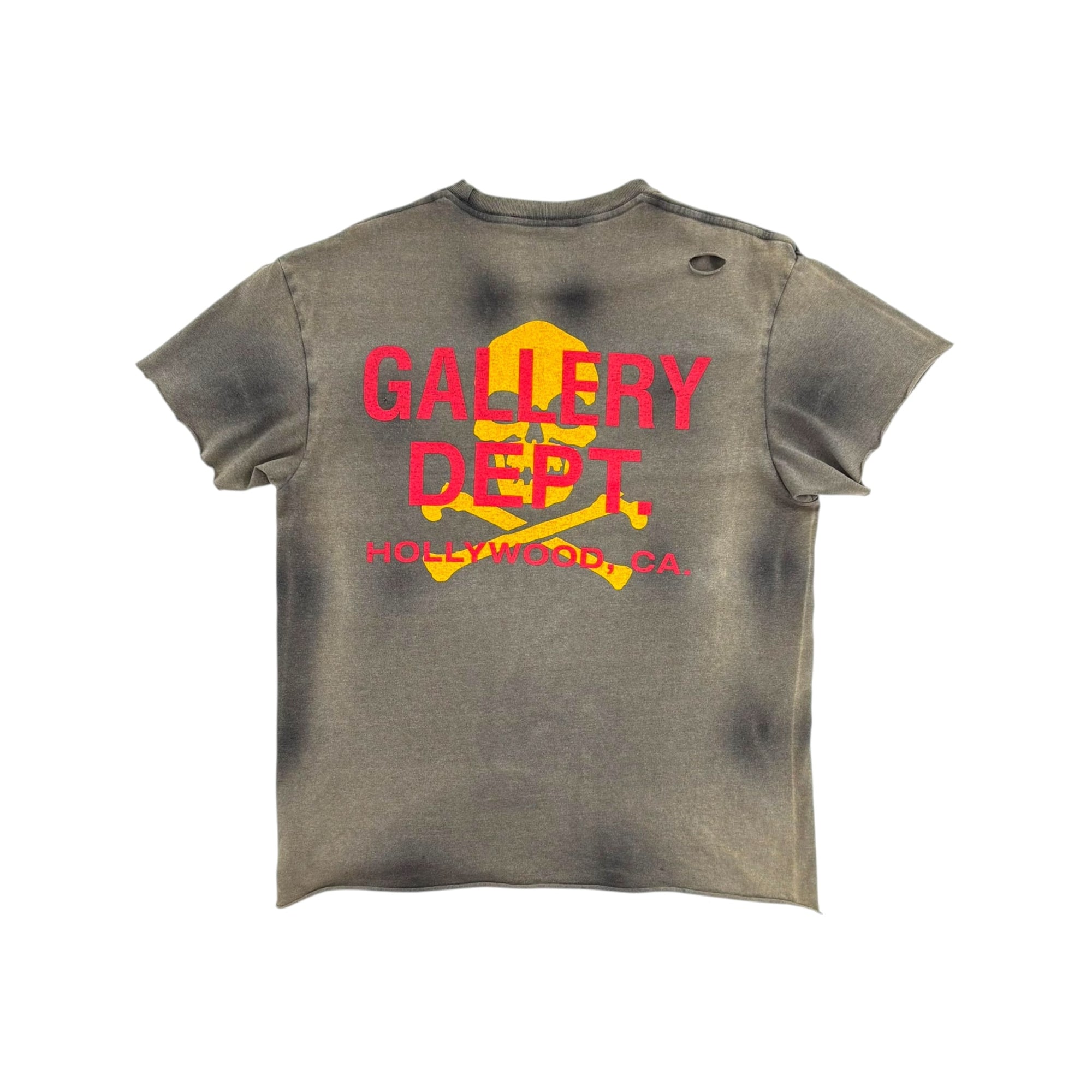 Gallery Dept. Faded Distressed Bones Tee