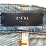 Amiri Denim Light Acid Wash