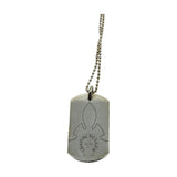 Chrome Hearts One World One Piece Dog Tag Chain