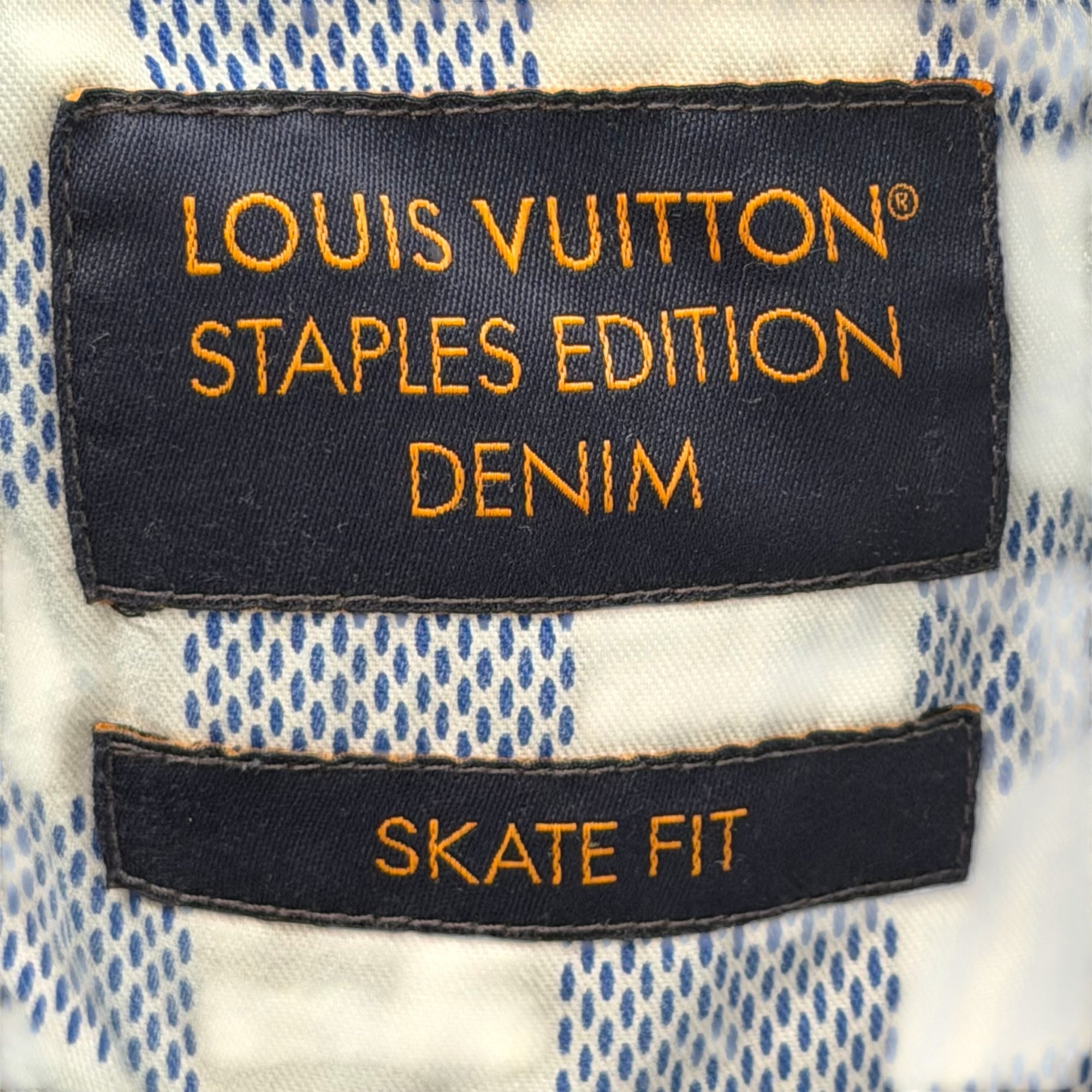 Louis Vuitton Skate Fit Denim Light Blue