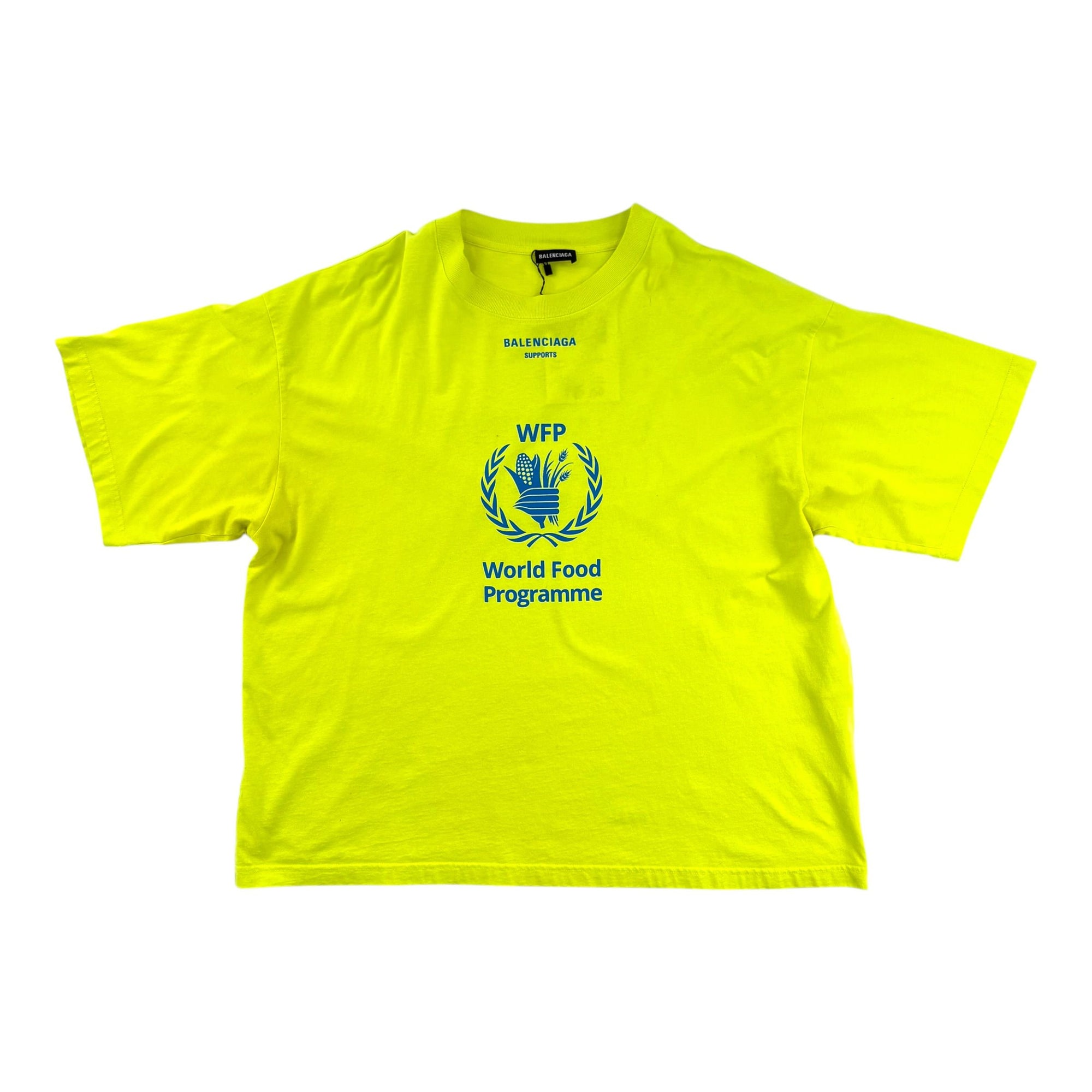 Balenciaga WFP Tee "Neon Green"