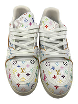 Louis Vuitton LV Trainer Takashi Murakami White