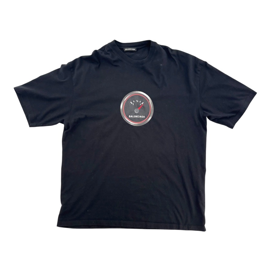 Balenciaga Speedometer Tee Black