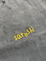 Satoshi Nakamoto Chain Stitch Black