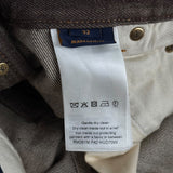 Louis Vuitton Coffee Bean Bootcut Denim Pants