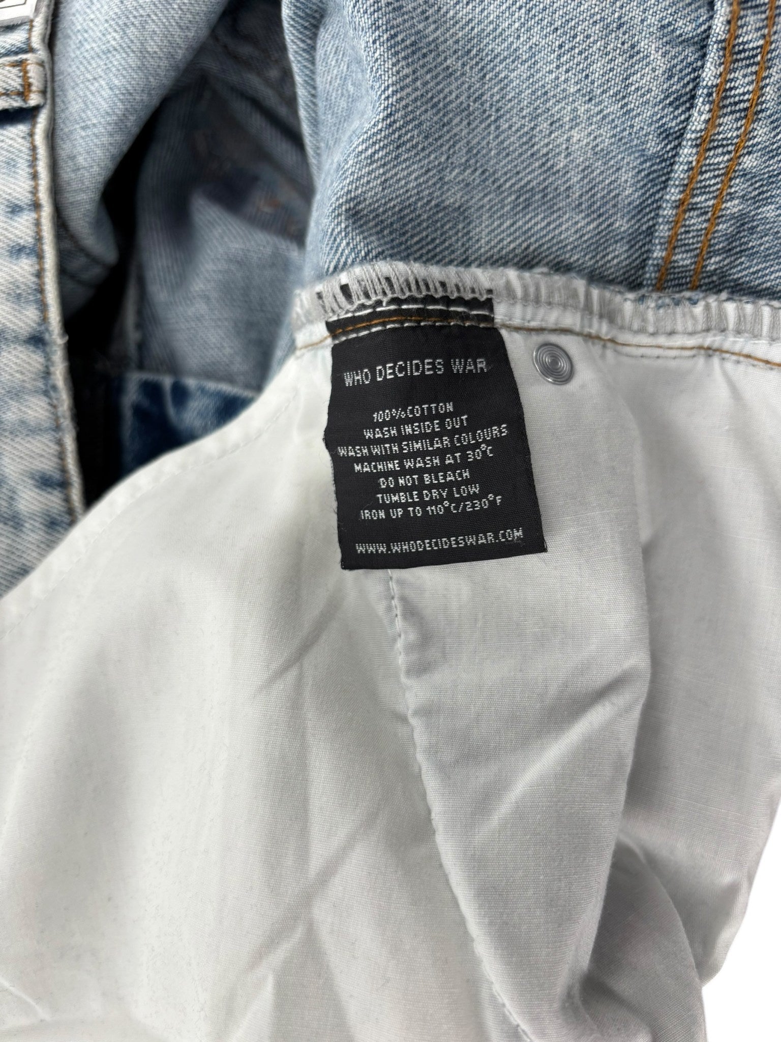 Who Decides War Barrage Denim