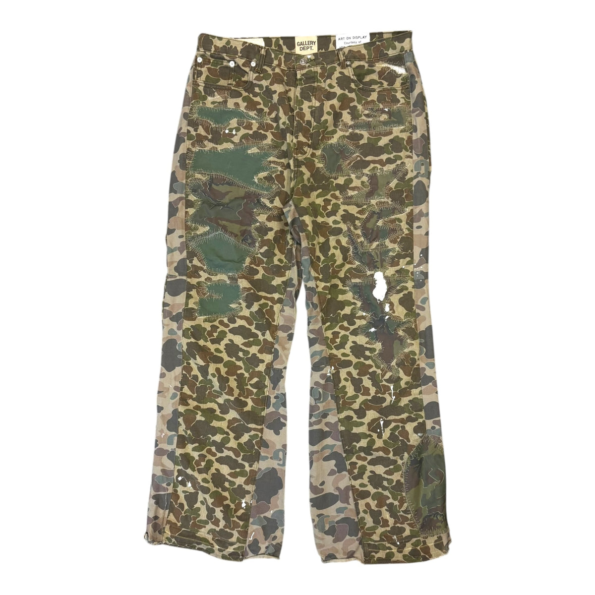 Gallery Dept. Flare Pants Camo