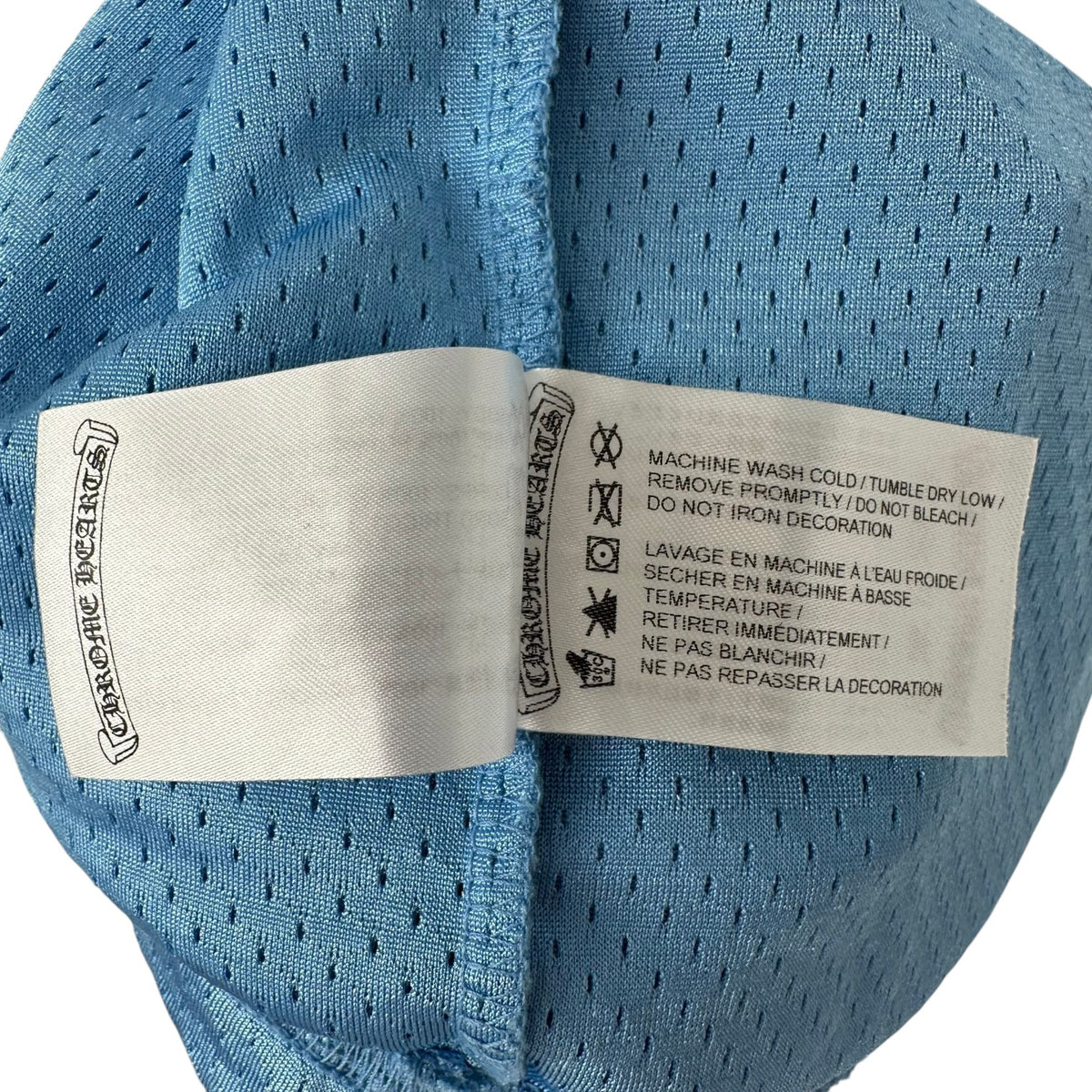 Chrome Hearts Sports Mesh Warm Up Jersey Blue