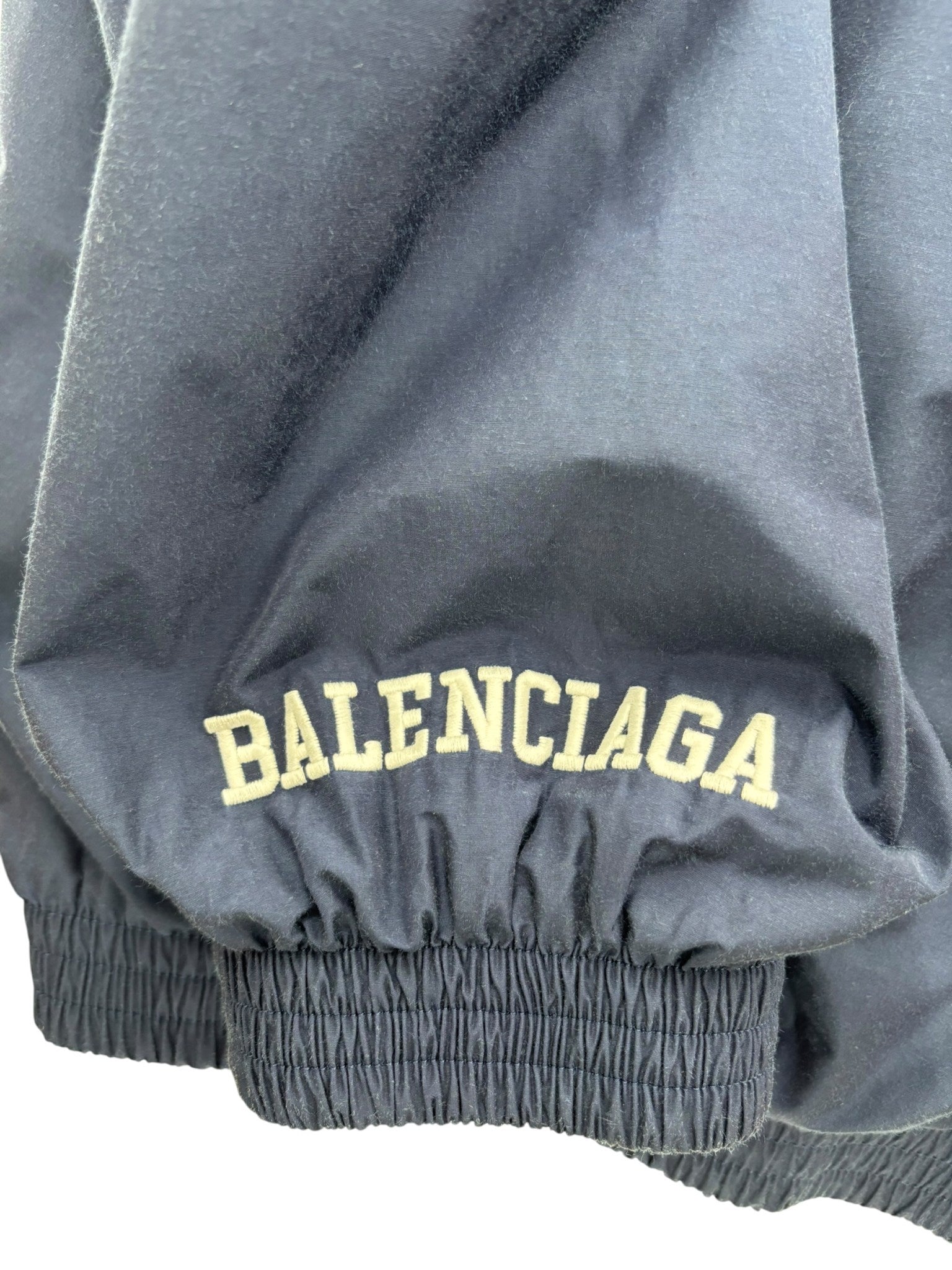 Balenciaga 3B Football Tracksuit Jacket Dark Navy