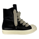 Rick Owens Jumbo Lace Sneakers Black Milk