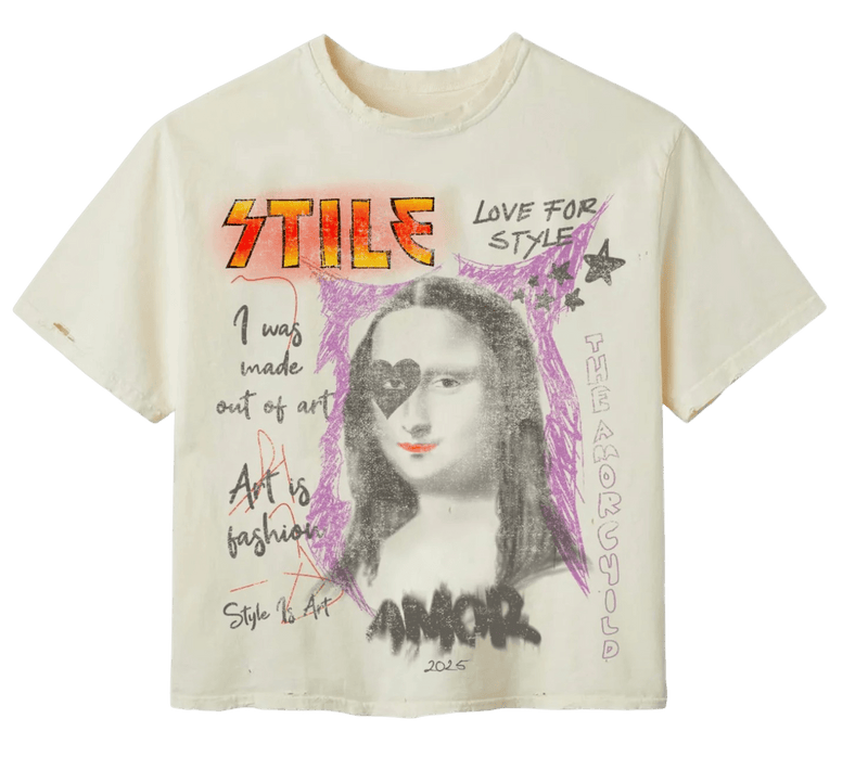 Stile De Amor Mona Lisa Tee Cream
