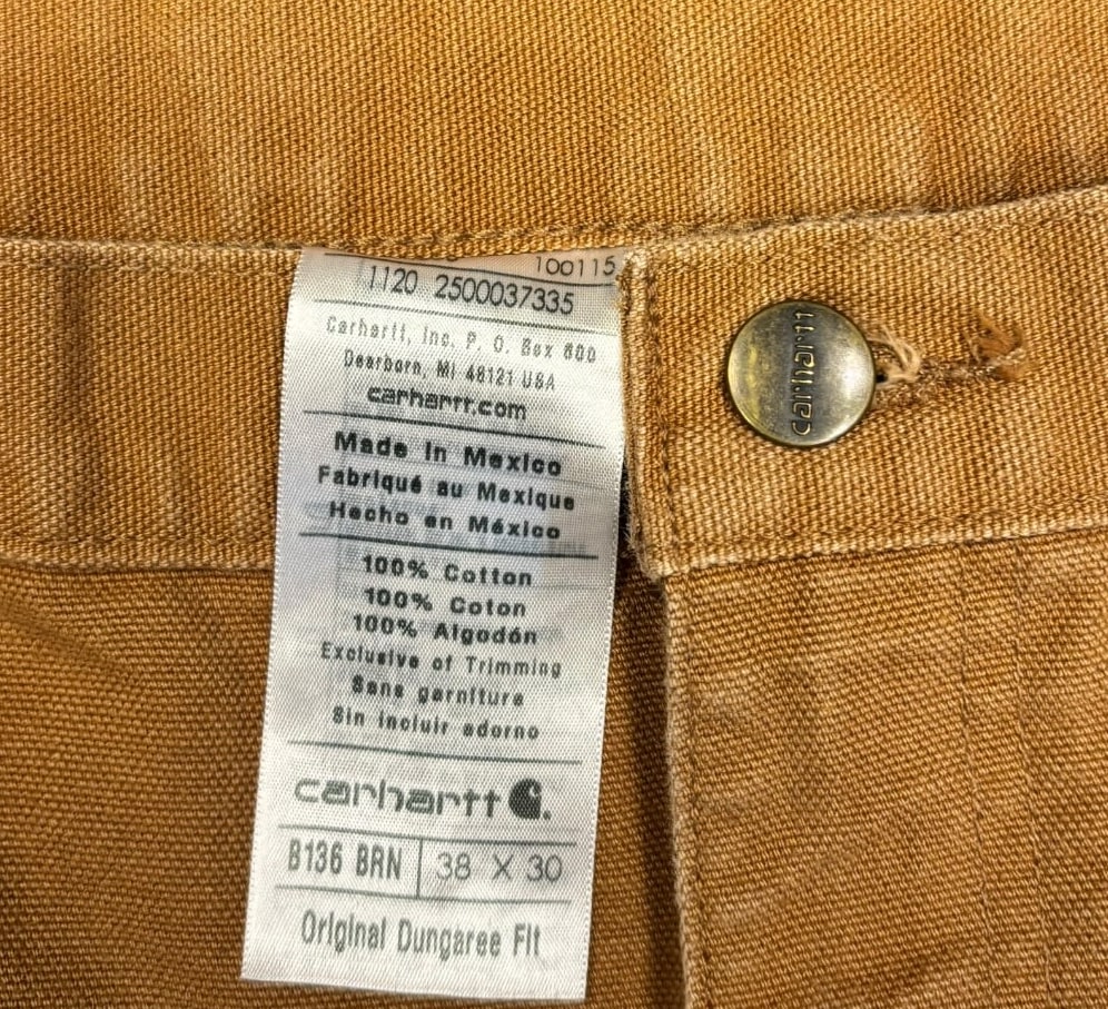 Carhartt Brown Double Knee
