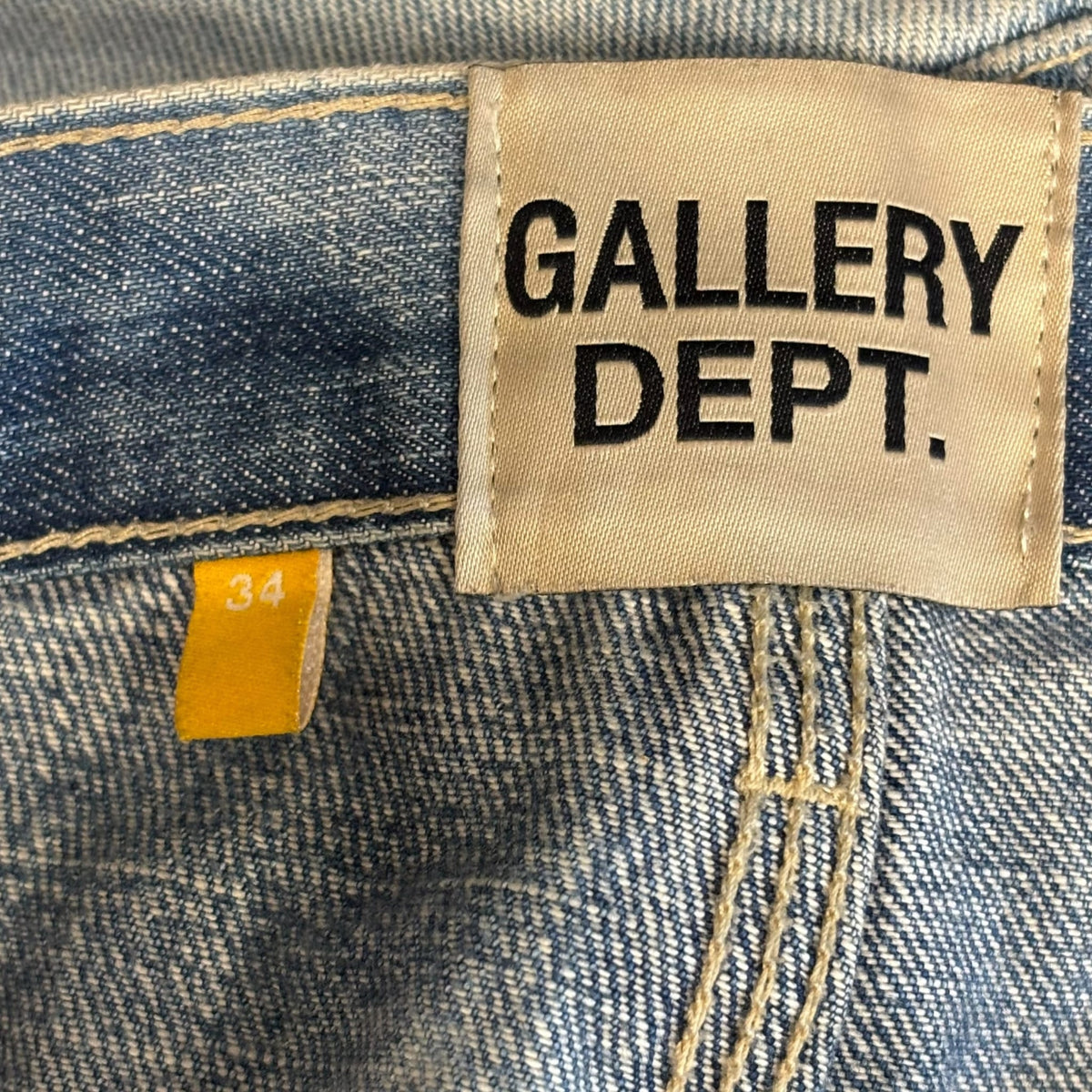 Gallery Dept. Denim Shorts Blue