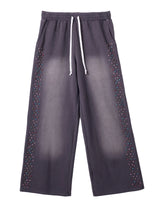 Cactus Valley Crystal Cactus Sweats Vintage Black