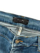 Amiri Stack Jeans Honeycomb Indigo
