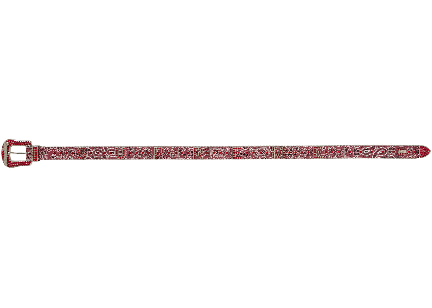 Supreme b.b. Simon Bandana Belt Red