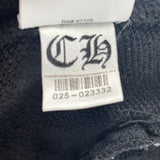 Chrome Hearts Cross Patched Vertical Logo Sweat Shorts Black