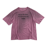 Acne Studios Stockholm Tee Pink