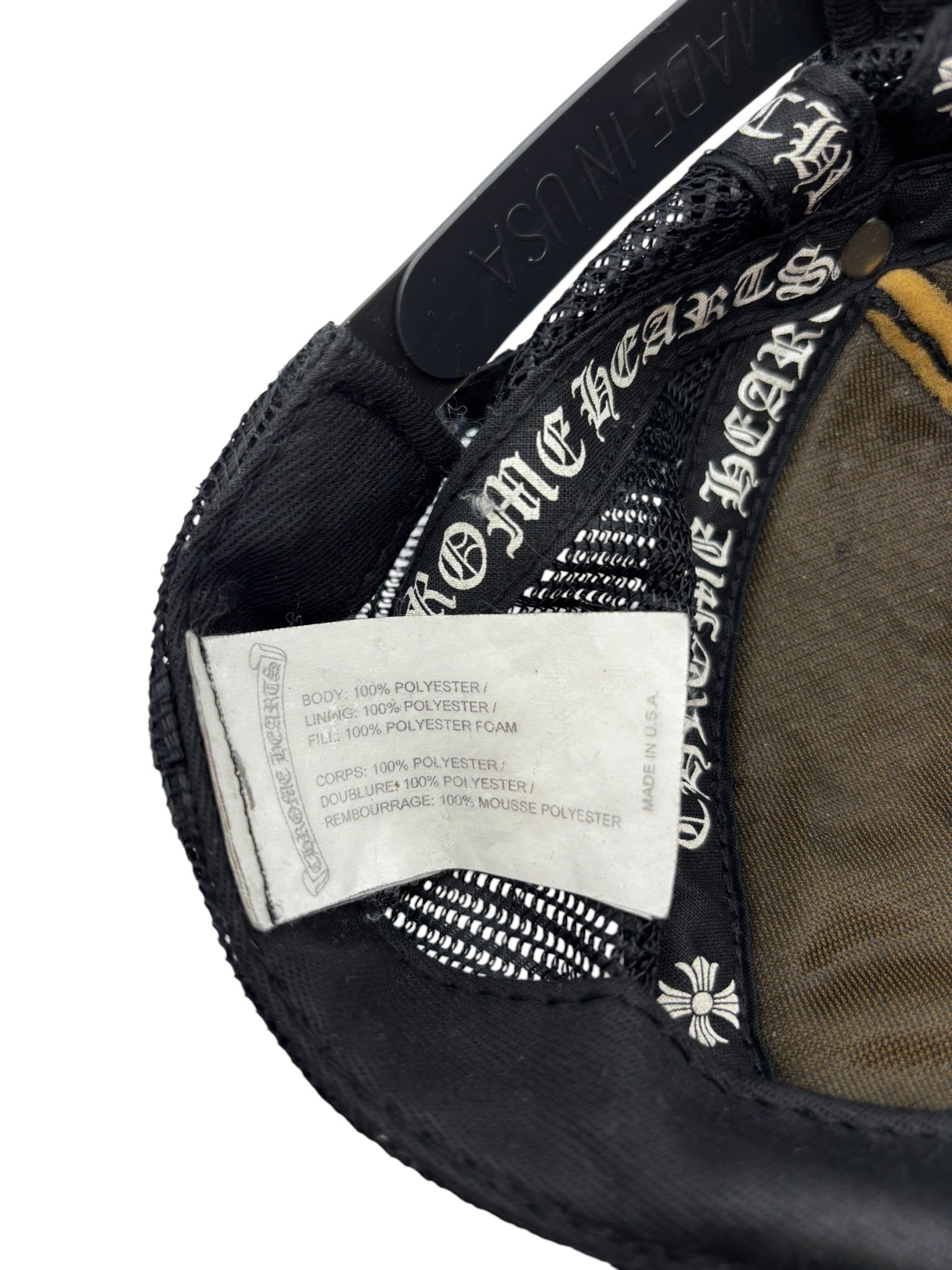 Chrome Hearts Matty Boy Anti Trucker Hat Black