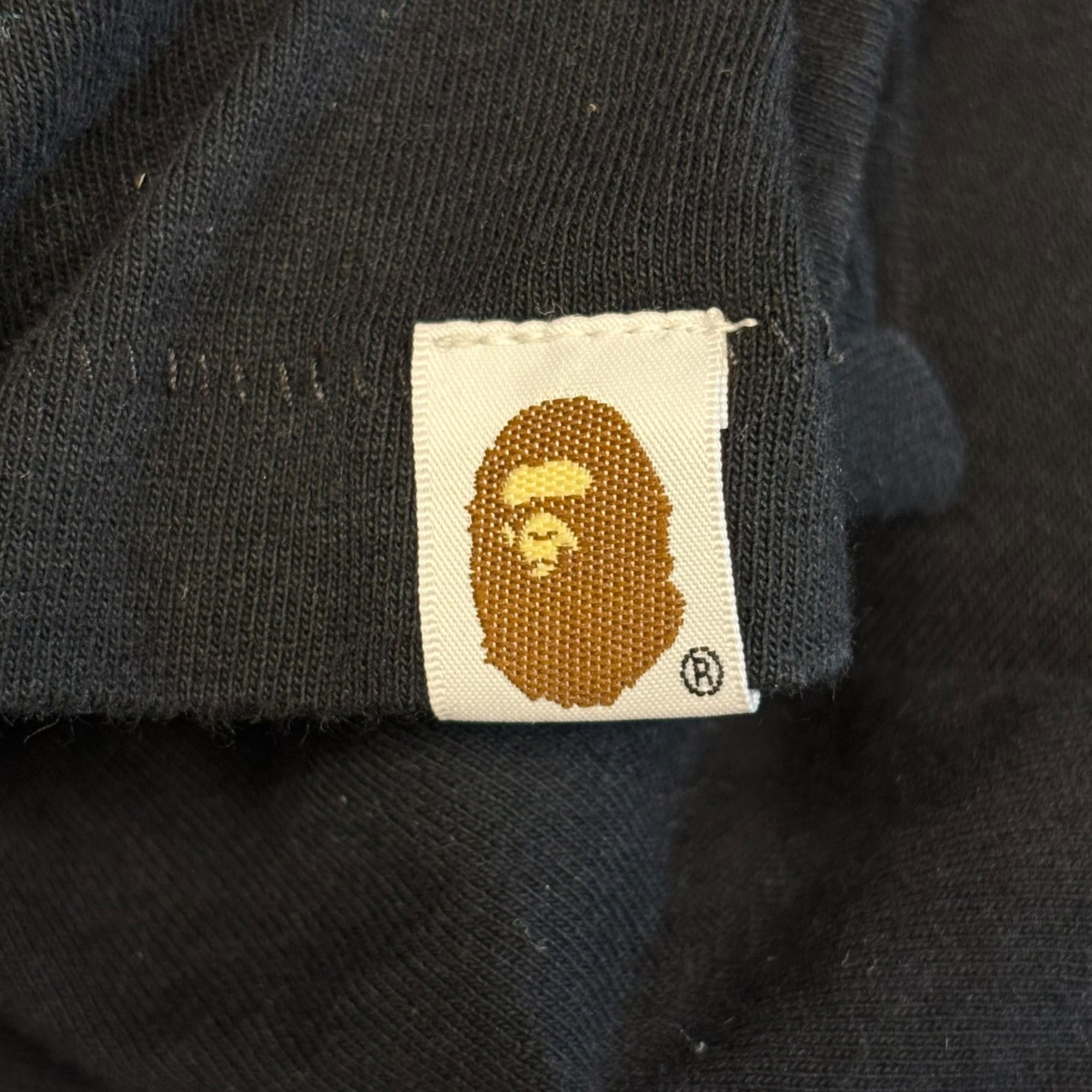 Bape Ape Head Tee Black