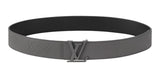 Louis Vuitton Embossed Belt Grey