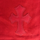 Chrome Hearts 16 Patch Jeans Red