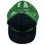 Chrome Hearts CH Hollywood Trucker Hat Black Green