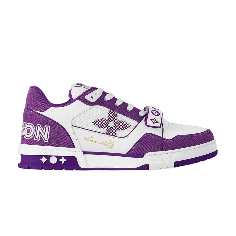 Louis Vuitton Trainer Monogram Denim Purple