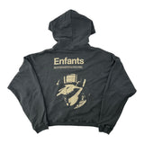 ERD Drugs Hoodie Washed Black