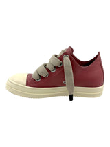 Rick Owens Jumbo Lace Leather Low Sneakers "Thulian"