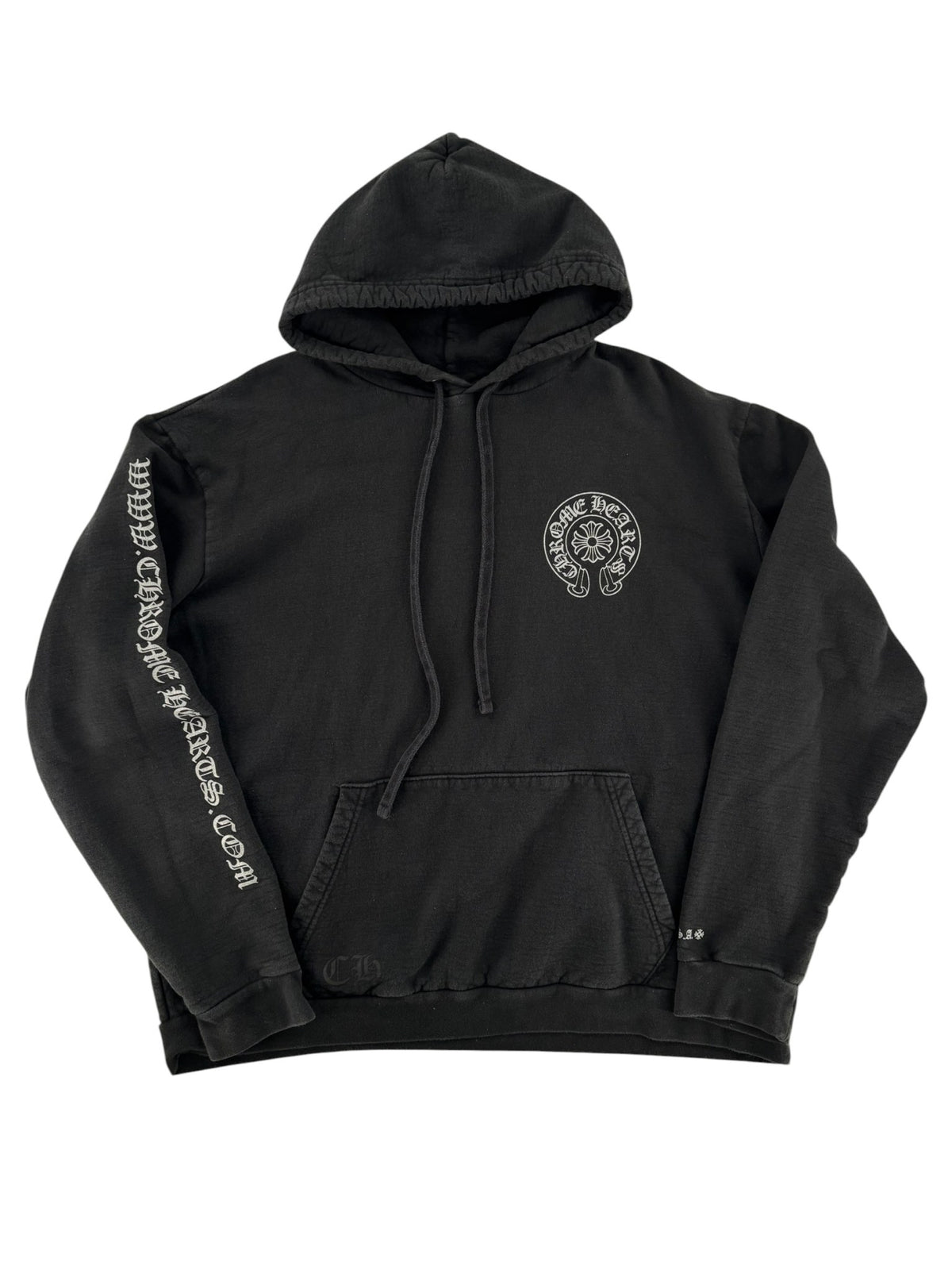 Chrome Hearts Online Exclusive Glitter Hoodie Black/Silver