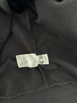 Chrome Hearts T Logo FU Shoulder Zip Up Hoodie Black